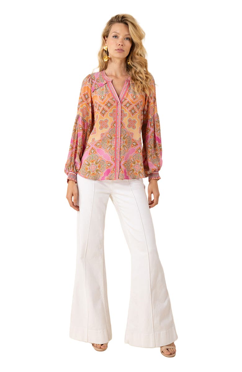 Hale Bob Indie Silk Top, Alternate, color, 