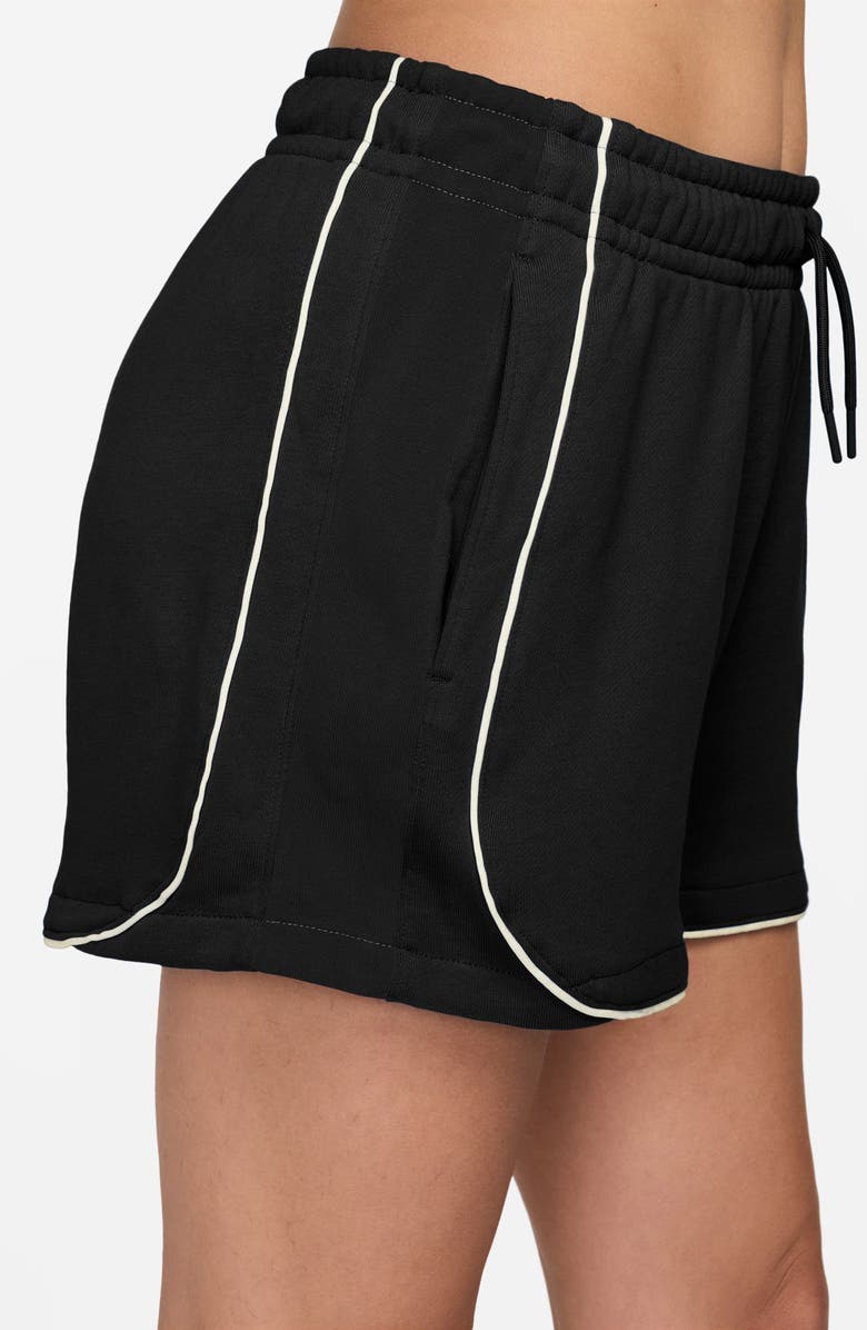 Nike Sportswear Street GX Fleece Shorts, Alternate, color, Black/ Black/ Chalk/ Sail
