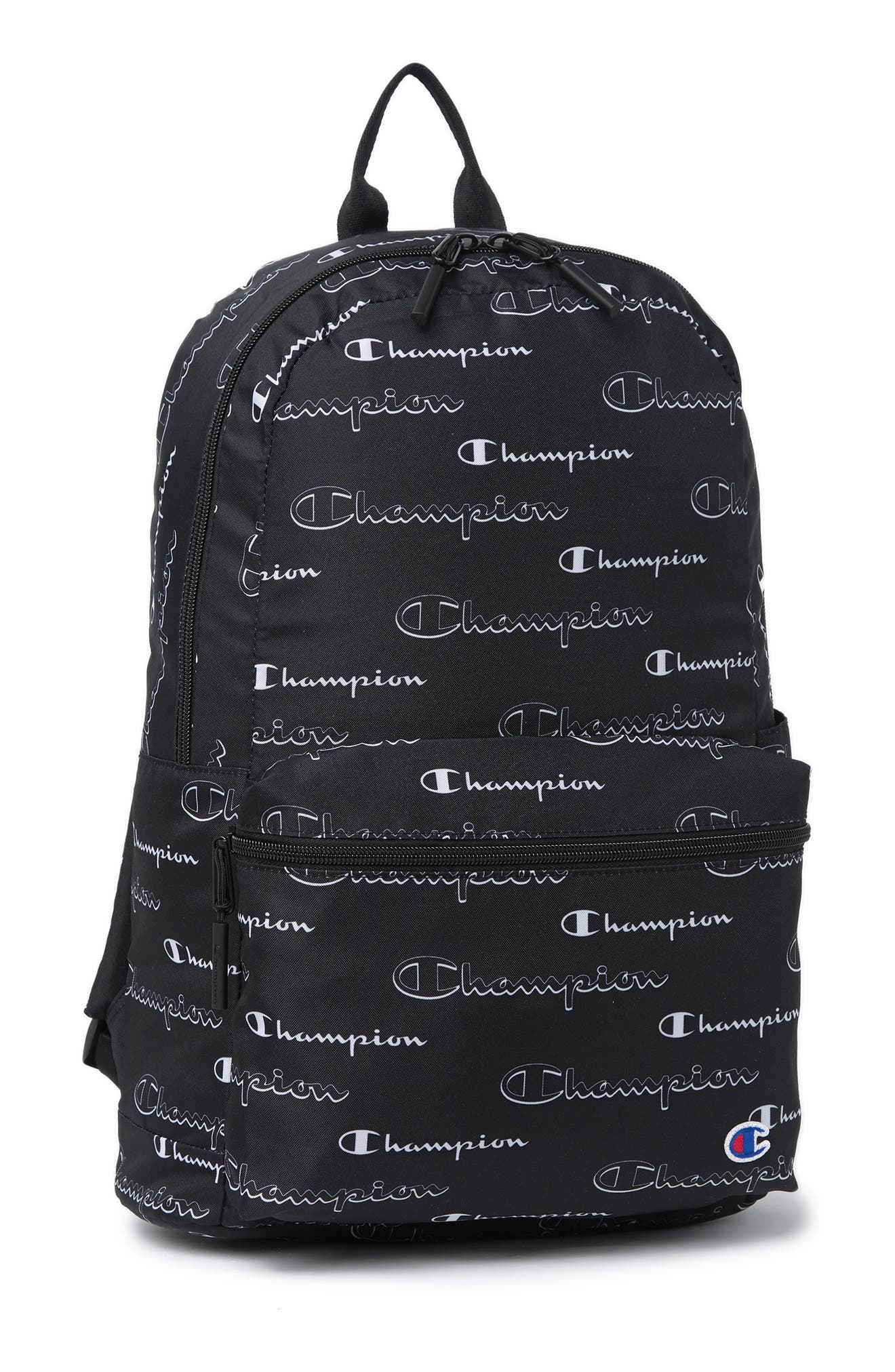 Champion Asher Logo Print Backpack, Alternate, color, 
