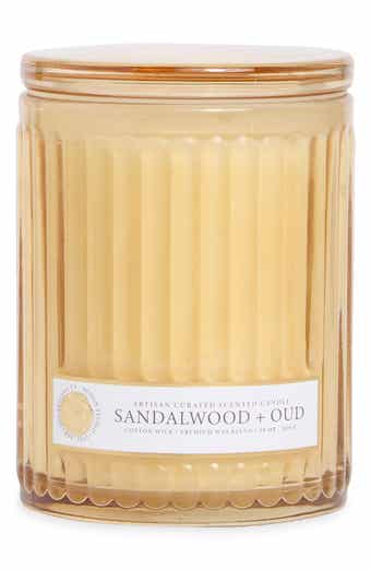 Santal & Spiced Oud Ridged Candle