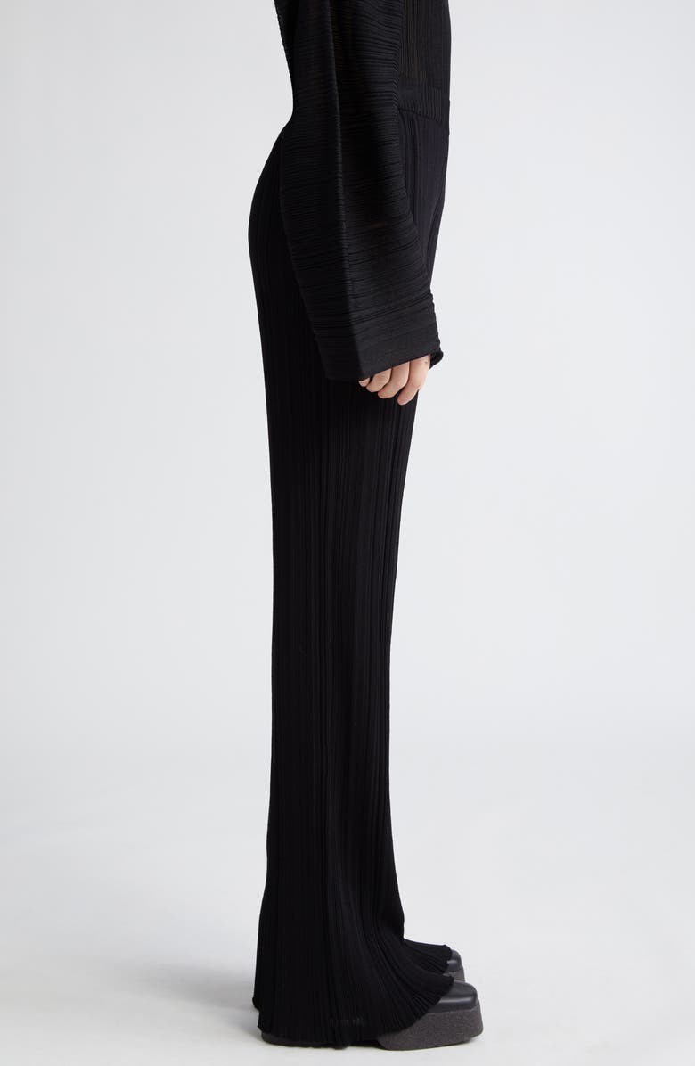 Stella McCartney Plissé Knit Pants, Alternate, color,