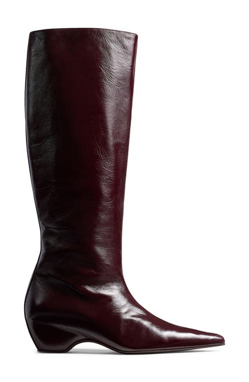 Khaite Sybil Pointed Toe Boot