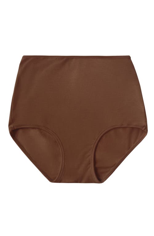 Proclaim High-rise Ultra Soft Sustainable Briefs In Deep Nude