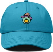 Dalix Sorcerer Frog Embroidered Dad Hat