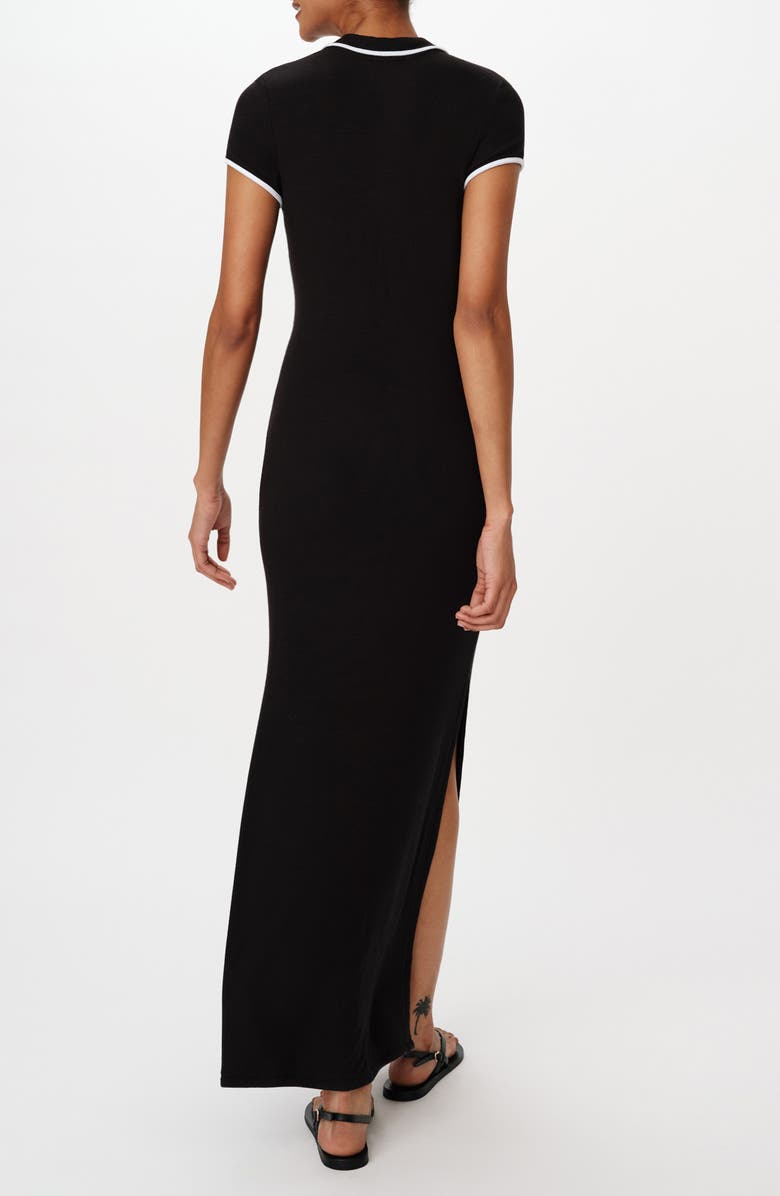 ATM Anthony Thomas Melillo Contrast Trim Polo Dress, Alternate, color, 