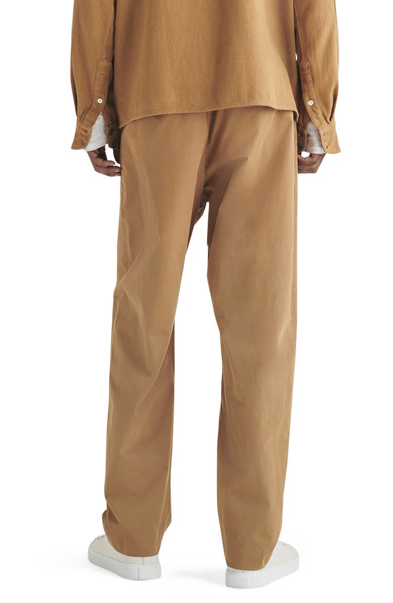 rag & bone Bradford Cotton Drawstring Pants, Alternate, color, Erm