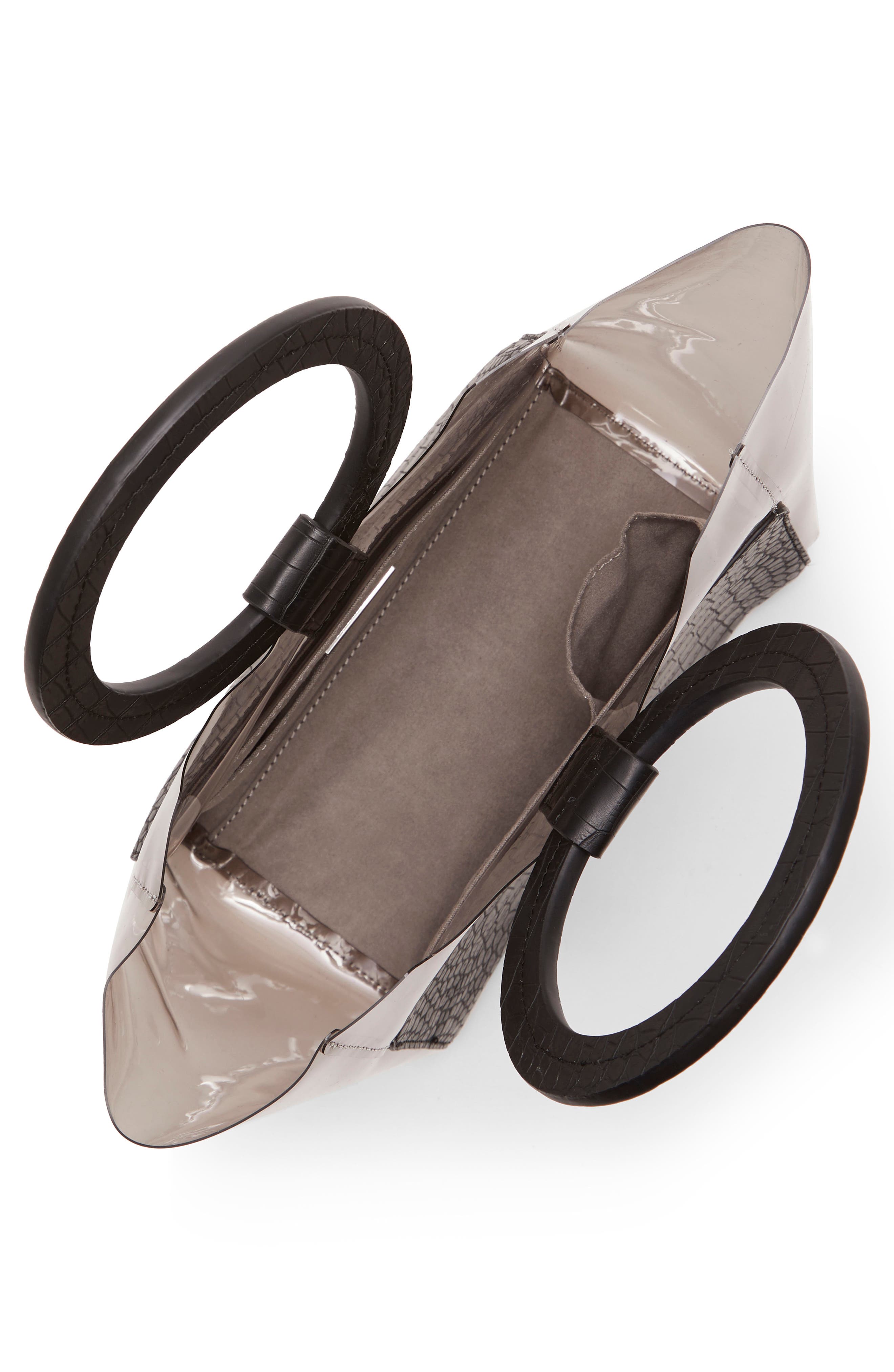 Vince Camuto Small Clea Faux Leather Tote, Alternate, color, 