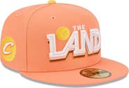 New Era Men's New Era Orange Cleveland Cavaliers 2025/26 City Edition 59FIFTY Fitted Hat