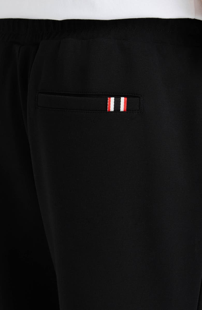 Hunter Mason Scuba Knit Joggers, Alternate, color, Black