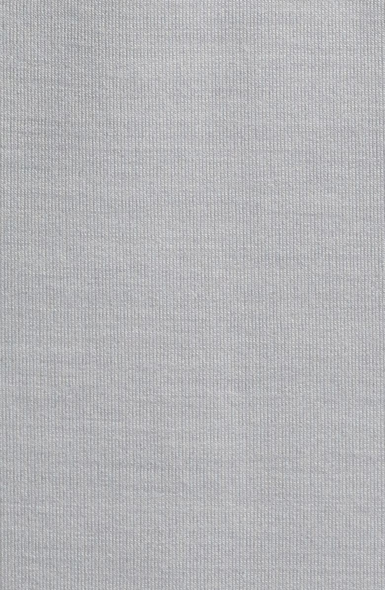 Peter Millar Crown Crafted Excursionist Flex Merino Wool Blend Quarter Zip, Alternate, color, Grey Heather