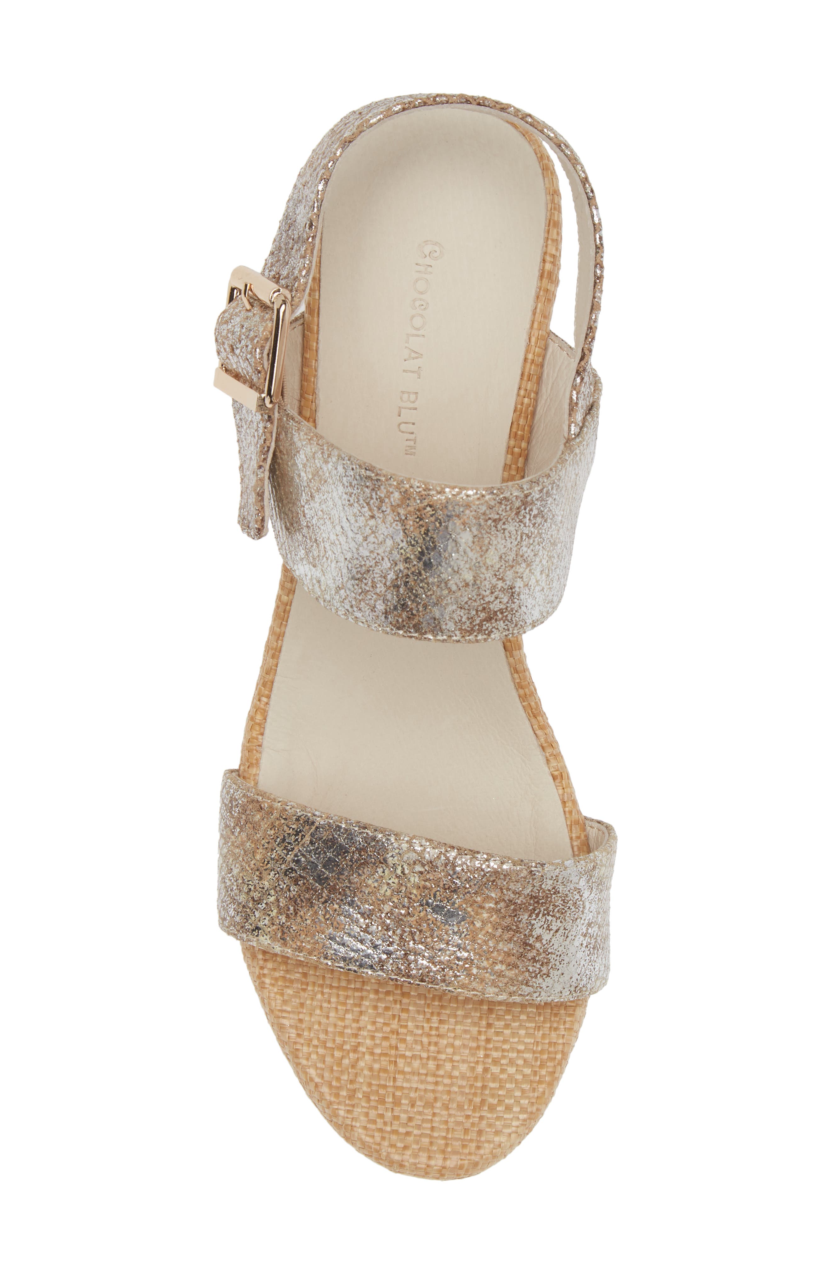 Chocolat Blu Grettel Platform Sandal, Alternate, color, Tan Embossed Snake
