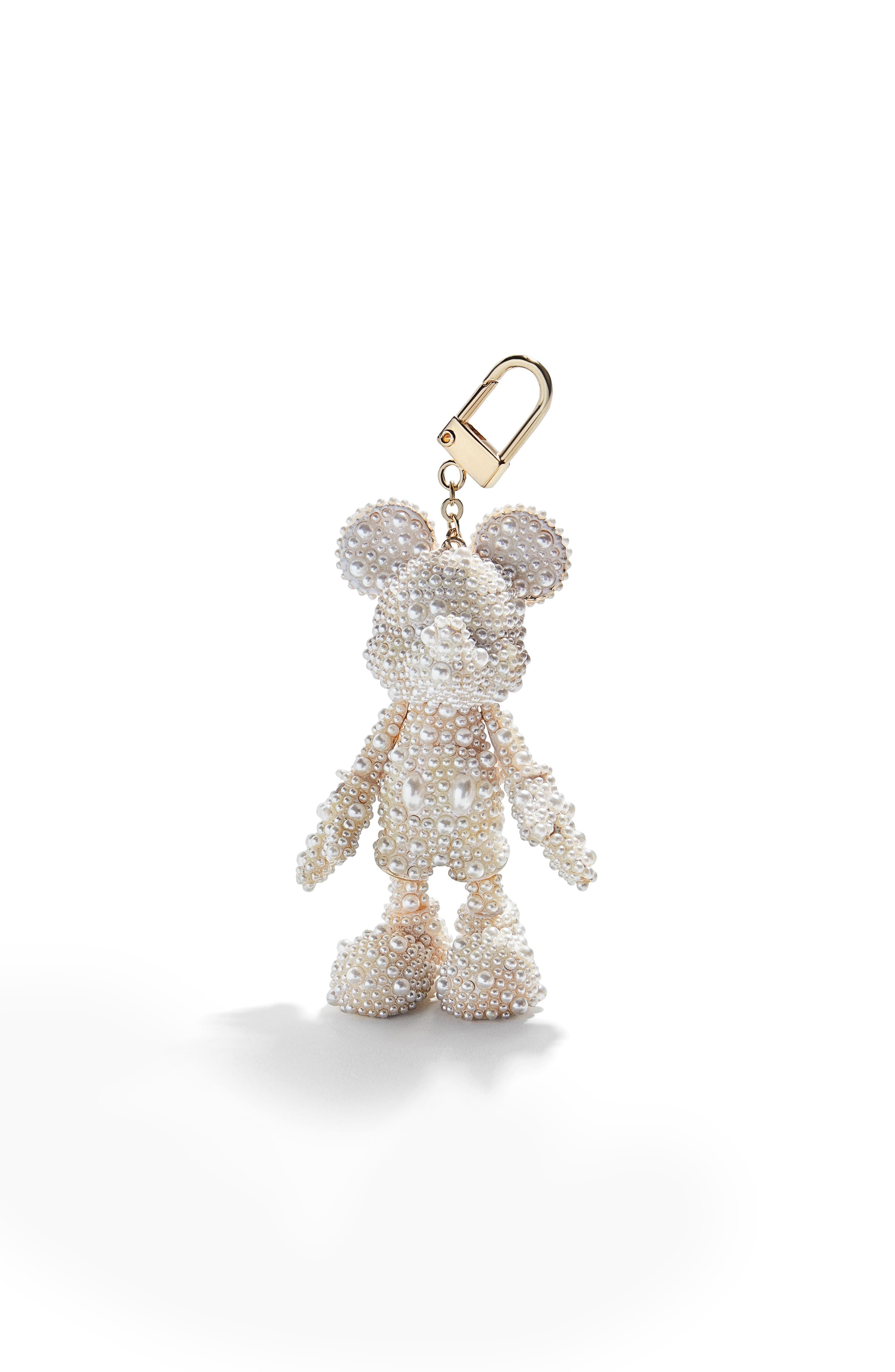 Mickey Mouse Bag Charm, Main, color, IVORY