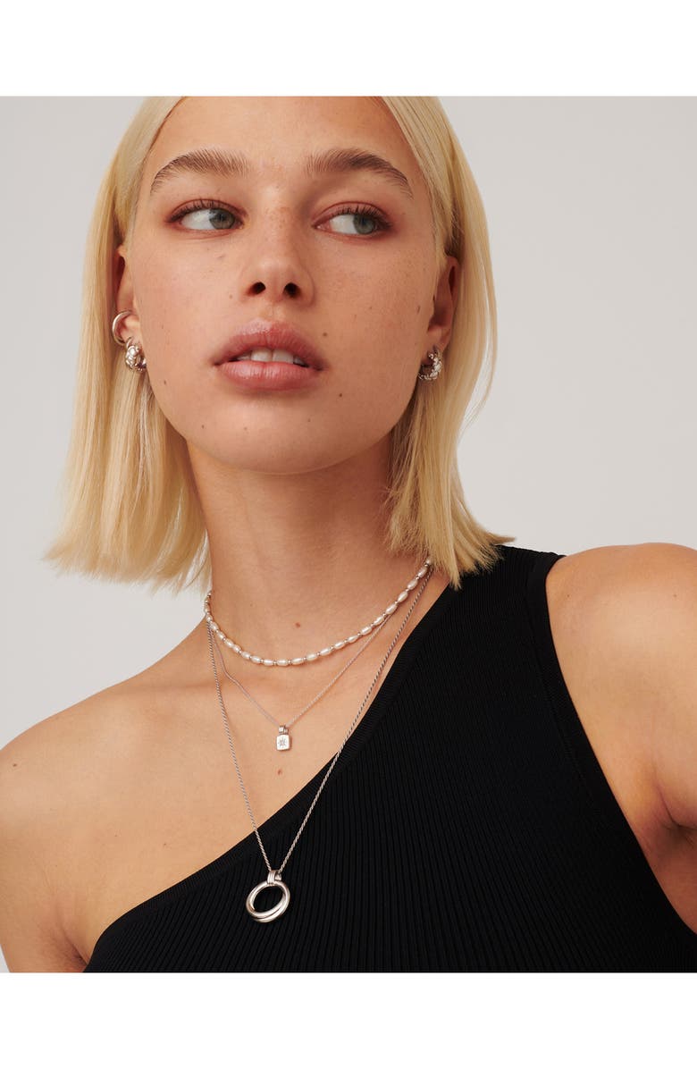 Missoma Engravable Cubic Zirconia Star Pendant Necklace, Alternate, color, 