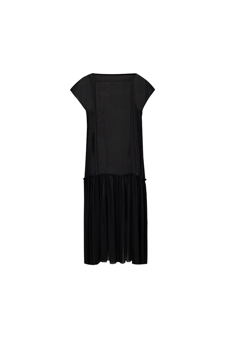 Free Heaven Transparent Dress, Main, color, black