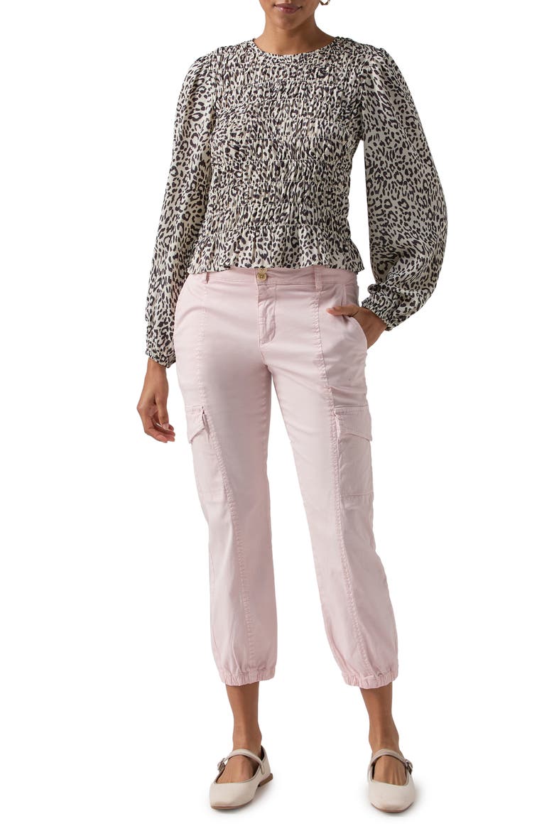 Get Together Floral Smocked Top, Alternate, color, GENTLE SPOTTED