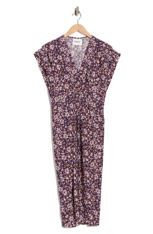 Isabel Marant Étoile Epolia Printed Crepe Dress In Pink