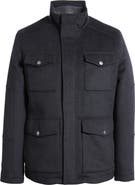 Hart Schaffner Marx Greeley Wool Blend Field Jacket