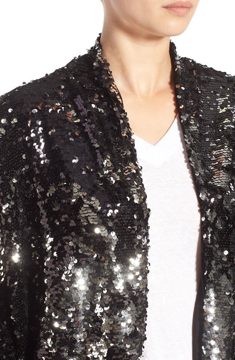 MINKPINK 'Great Escape' Sequin Jacket, Alternate, color, 