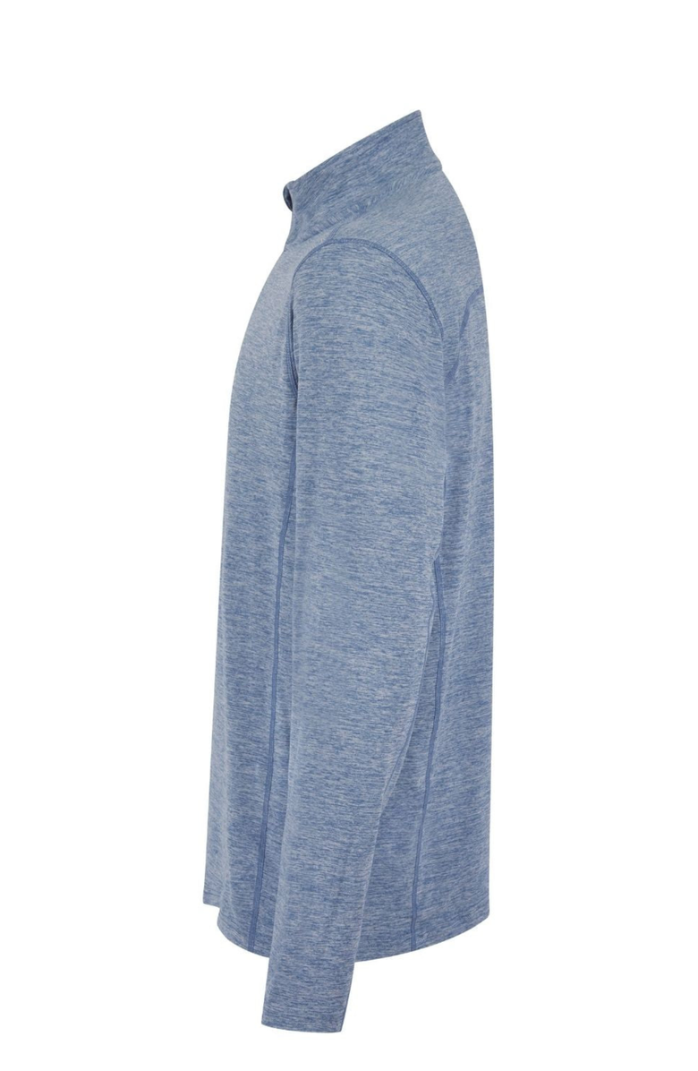 Reflo Purus Lightweight Quarter-Zip Midlayer, Alternate, color, Coronet Blue