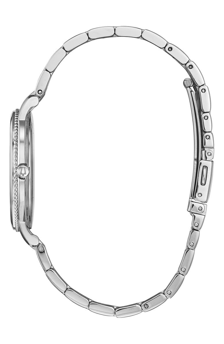 BULOVA Diamond Bracelet Strap Watch, 32mm, Alternate, color, 