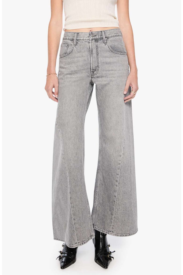 The Lemon Twist Sneak Wide Leg Jeans, Main, color, ROCKY ROAD