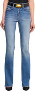 L'AGENCE Ruth Raw Hem Straight Leg Jeans