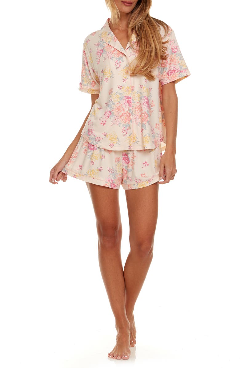 Flora By Flora Nikrooz Gabrielle Knit Pajamas, Main, color,