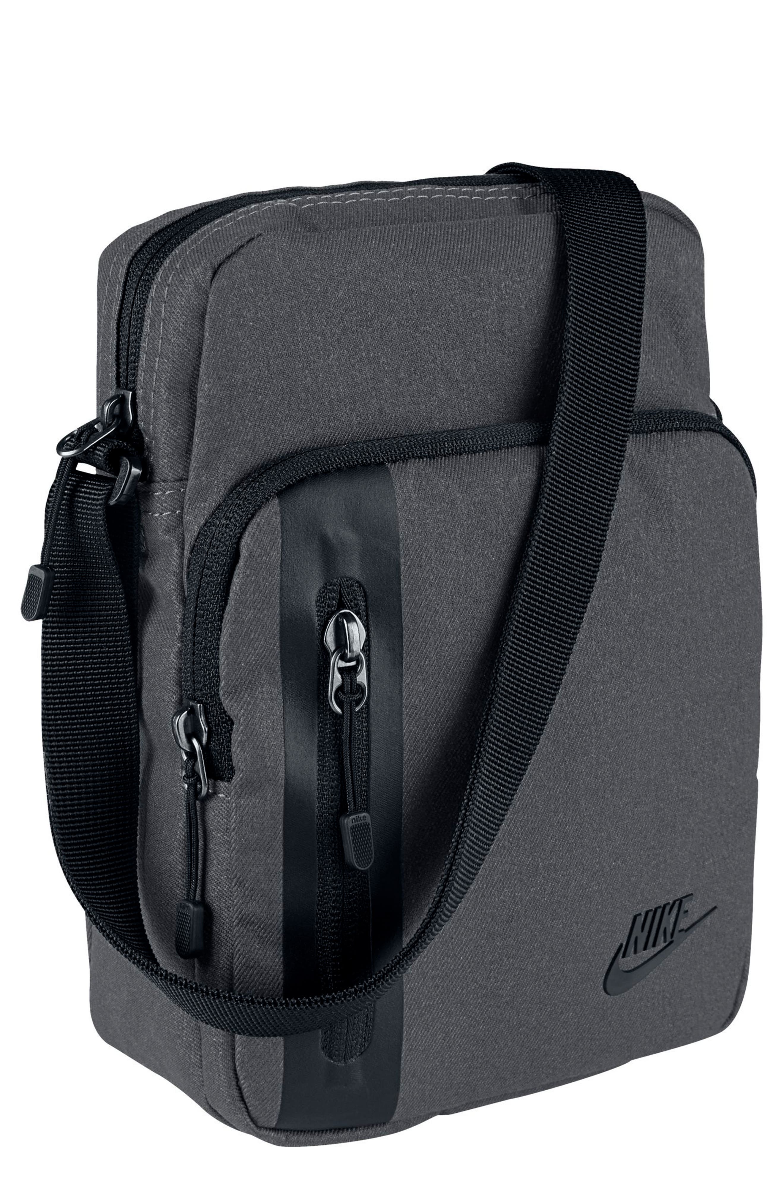 Tech Small Items Bag, Main, color, DARK GREY/ BLACK/ BLACK