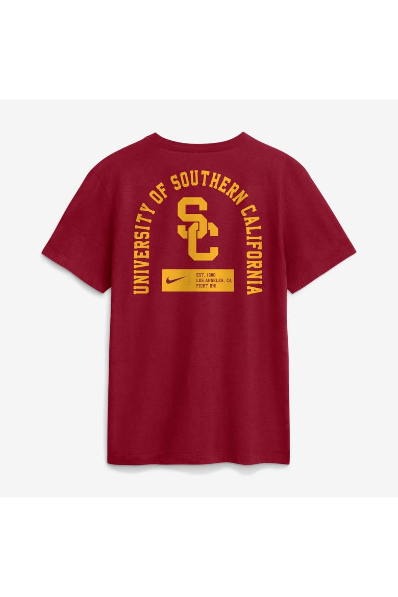 Men's Nike Cardinal USC Trojans Primetime Crew T-Shirt, Alternate, color, Cardinal