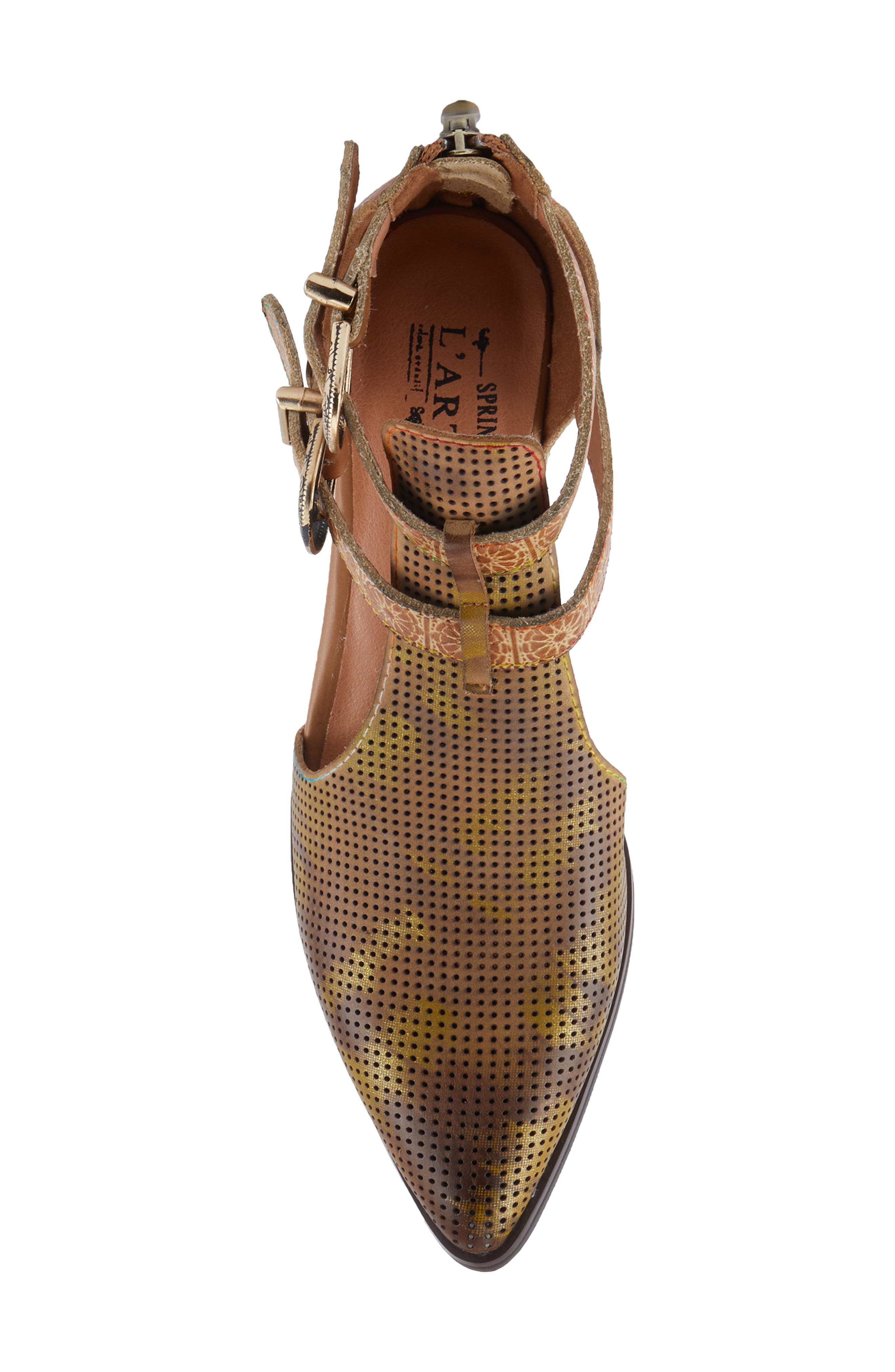 L'Artiste by Spring Step Daretobe Bootie, Alternate, color, Tan Multi