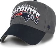 '47 Men's '47 Charcoal New England Patriots Split Block MVP Adjustable Hat