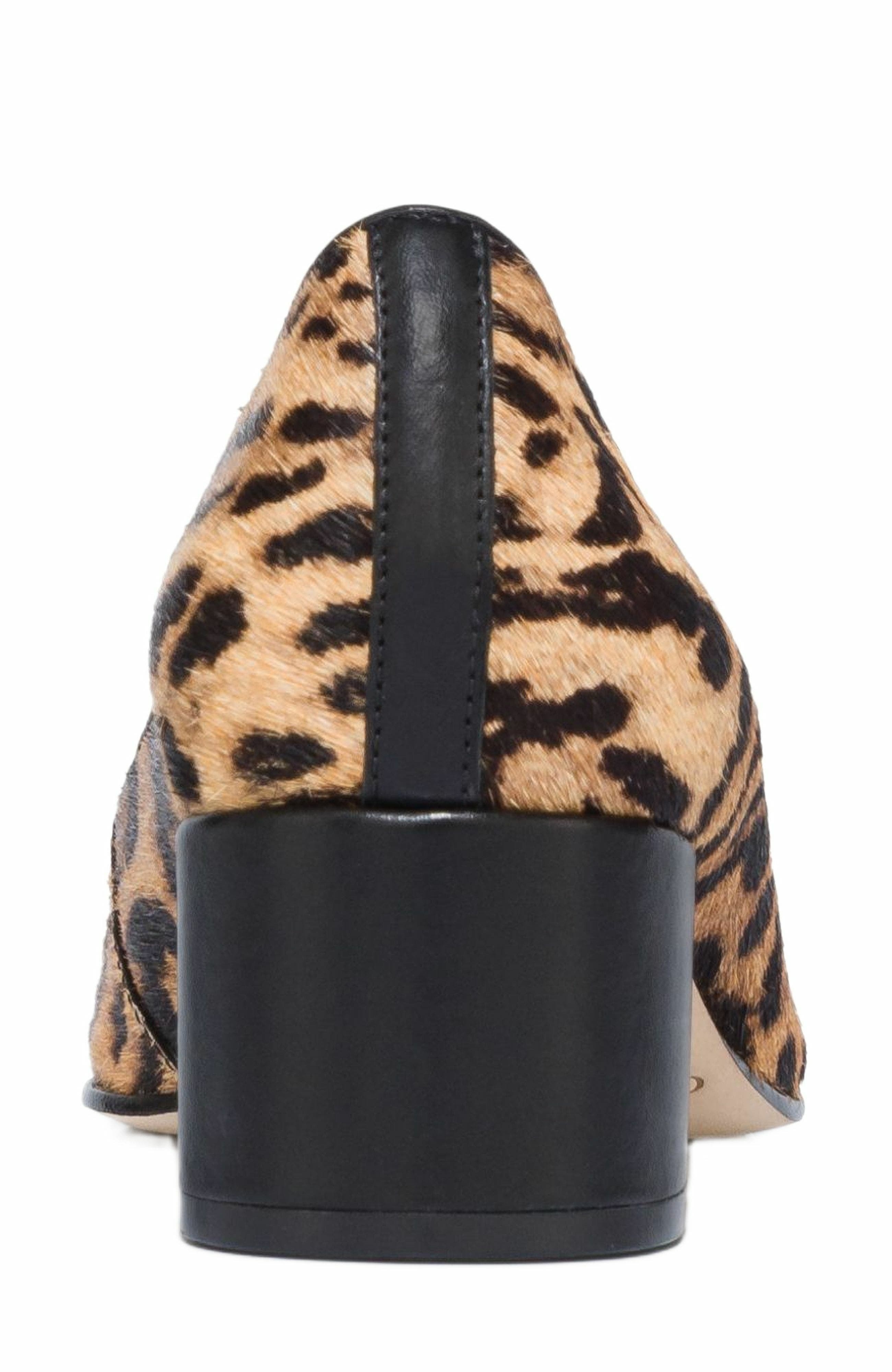 Bernardo Footwear Milie Haircalf Block Heel Pump, Alternate, color, 