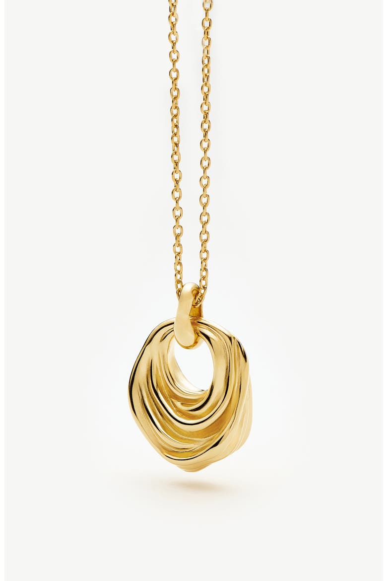 Mark Gong Draped Pendant Necklace, Alternate, color, GOLD