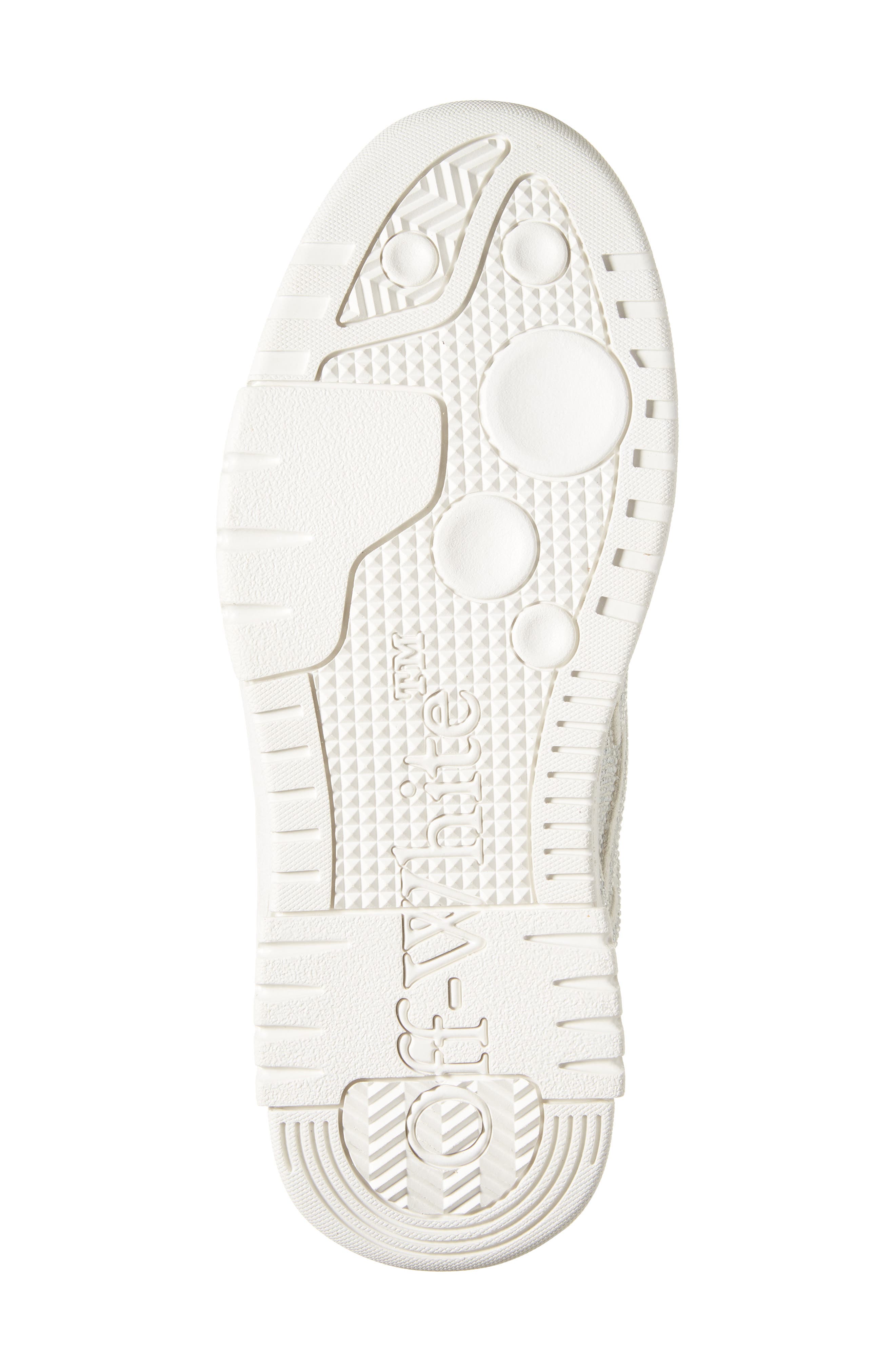 Off-White Out of Office Crystal Embellished Low Top Sneaker, Alternate, color, White - White