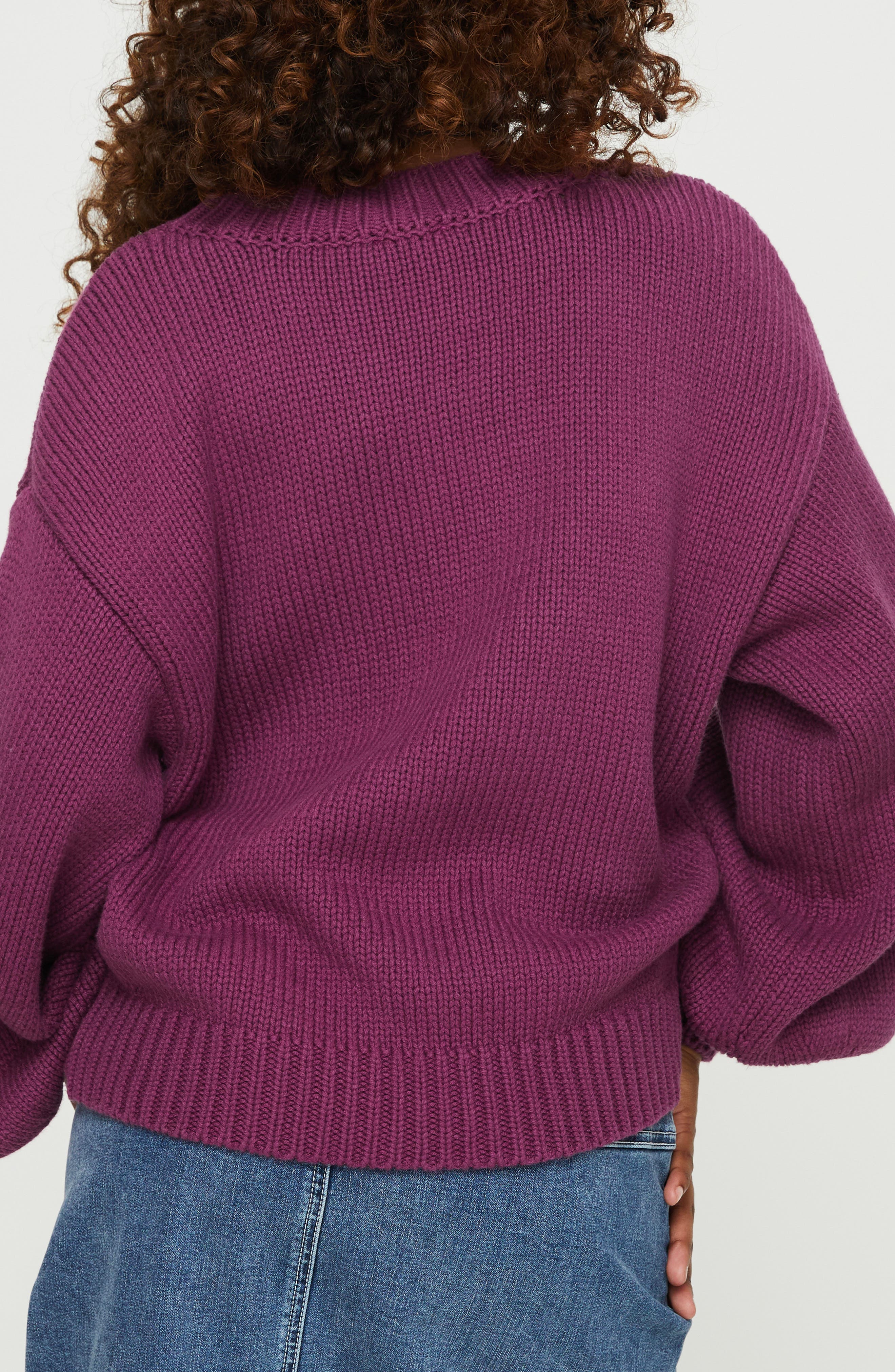 Harmony Balloon Sleeve Sweater - image 2