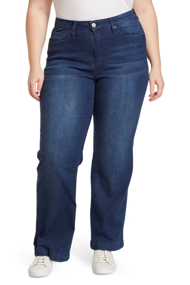 Repreve Wide Leg Jeans, Main, color, NWBLE S08