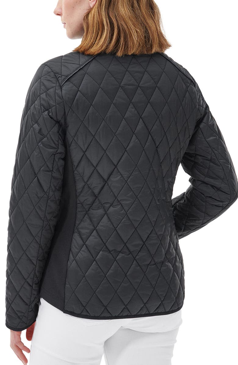 Barbour Yarrow Quilted Zip-Up Jacket, Alternate, color,