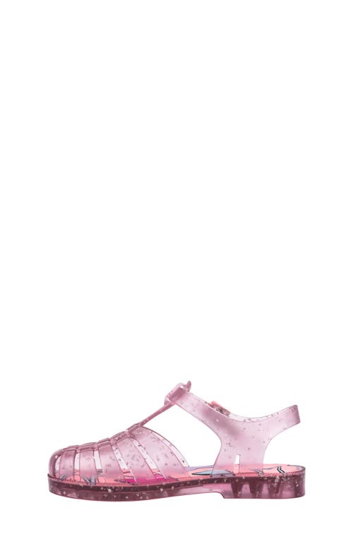 Melissa Kids' Possession Metallic Jelly Sandal In Pink