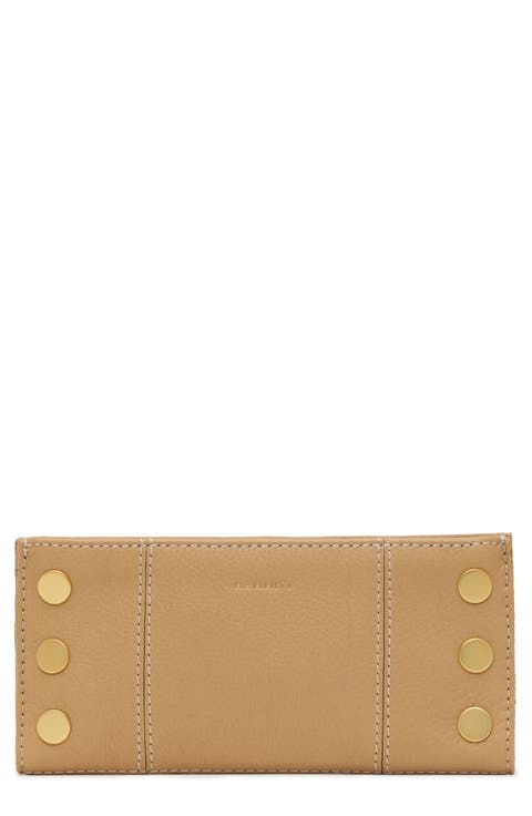 110 North Studded Leather Wallet
