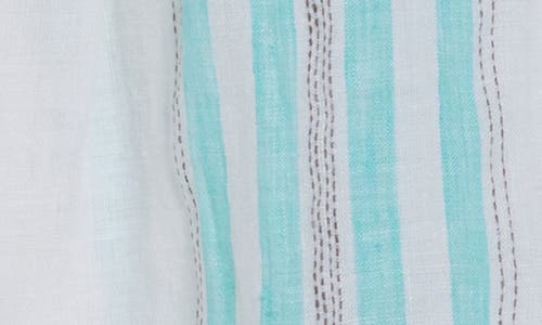 Vitamin A ® Tallows Linen Cover-up Shorts In Multi