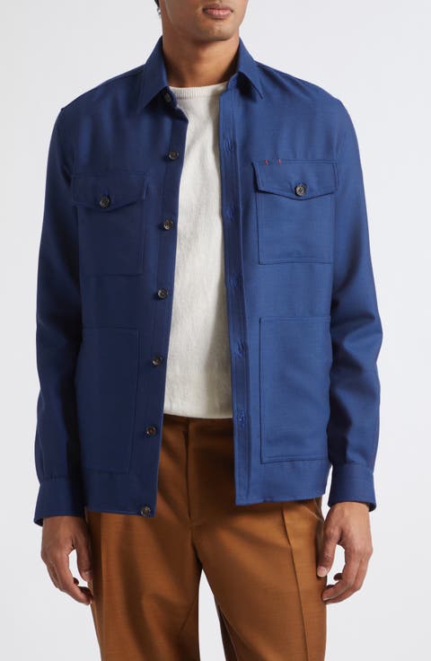 The Wool & Cashmere Overshirt
