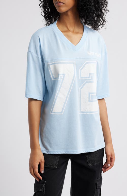 VINYL ICONS VINYL ICONS 72 OVERSIZE GRAPHIC FOOTBALL T-SHIRT