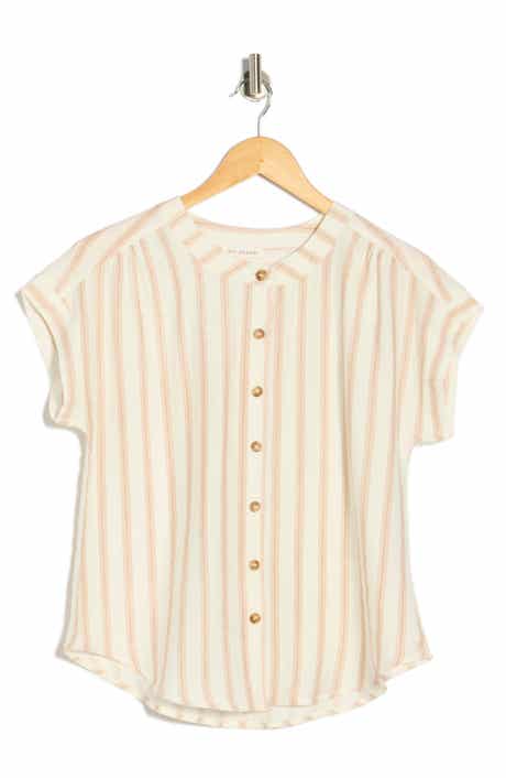 Blu Pepper Stripe Button-Up Shirt