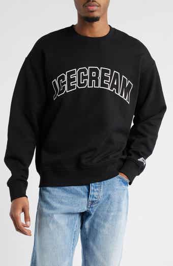 ICECREAM College Logo French Terry Crewneck Sweatshirt