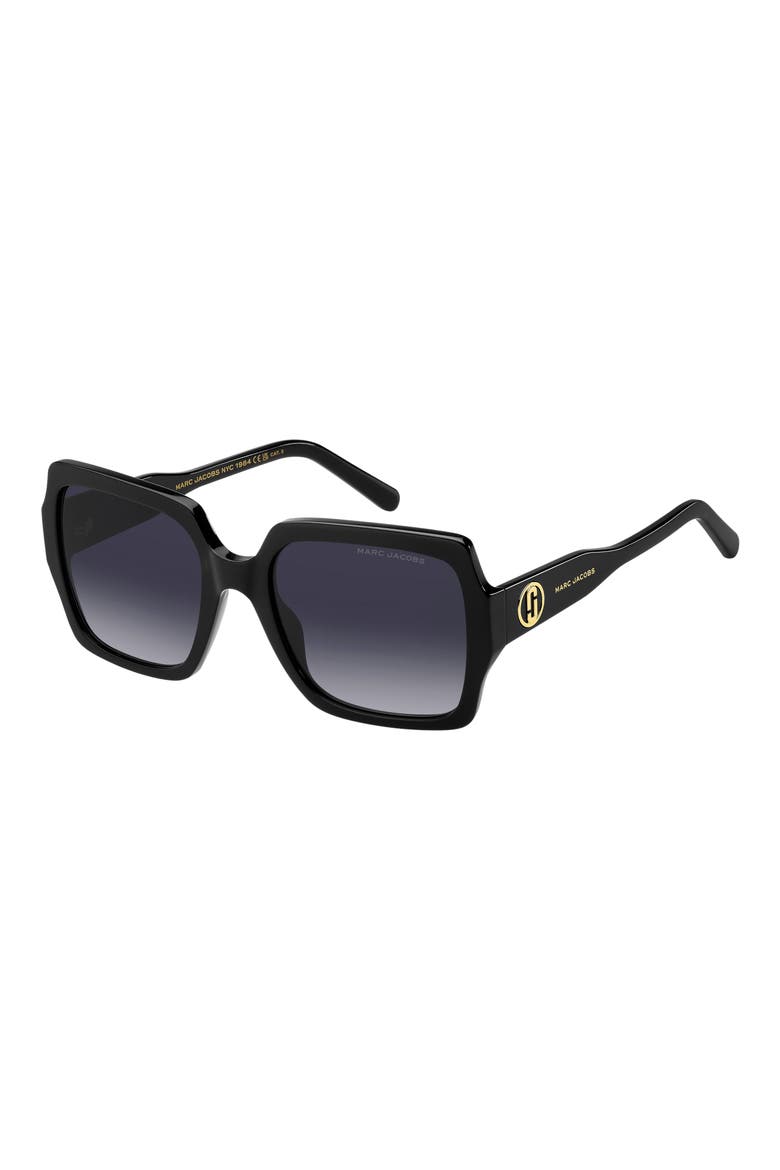 55mm Gradient Square Sunglasses, Alternate, color, 0807-9O