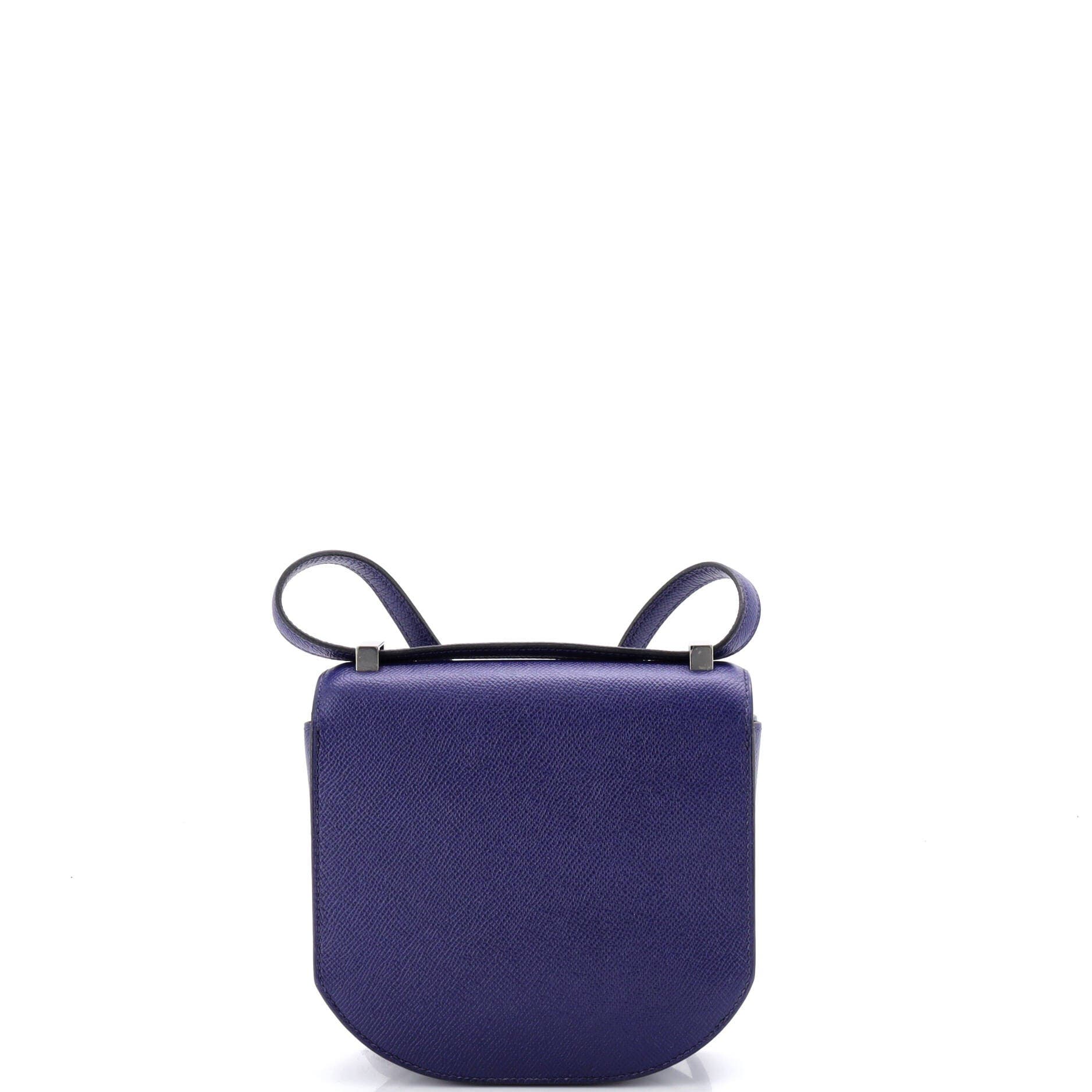 Pre-Owned Hermes Mosaique au 24 Bag Epsom 17, Alternate, color, Bleu Encre