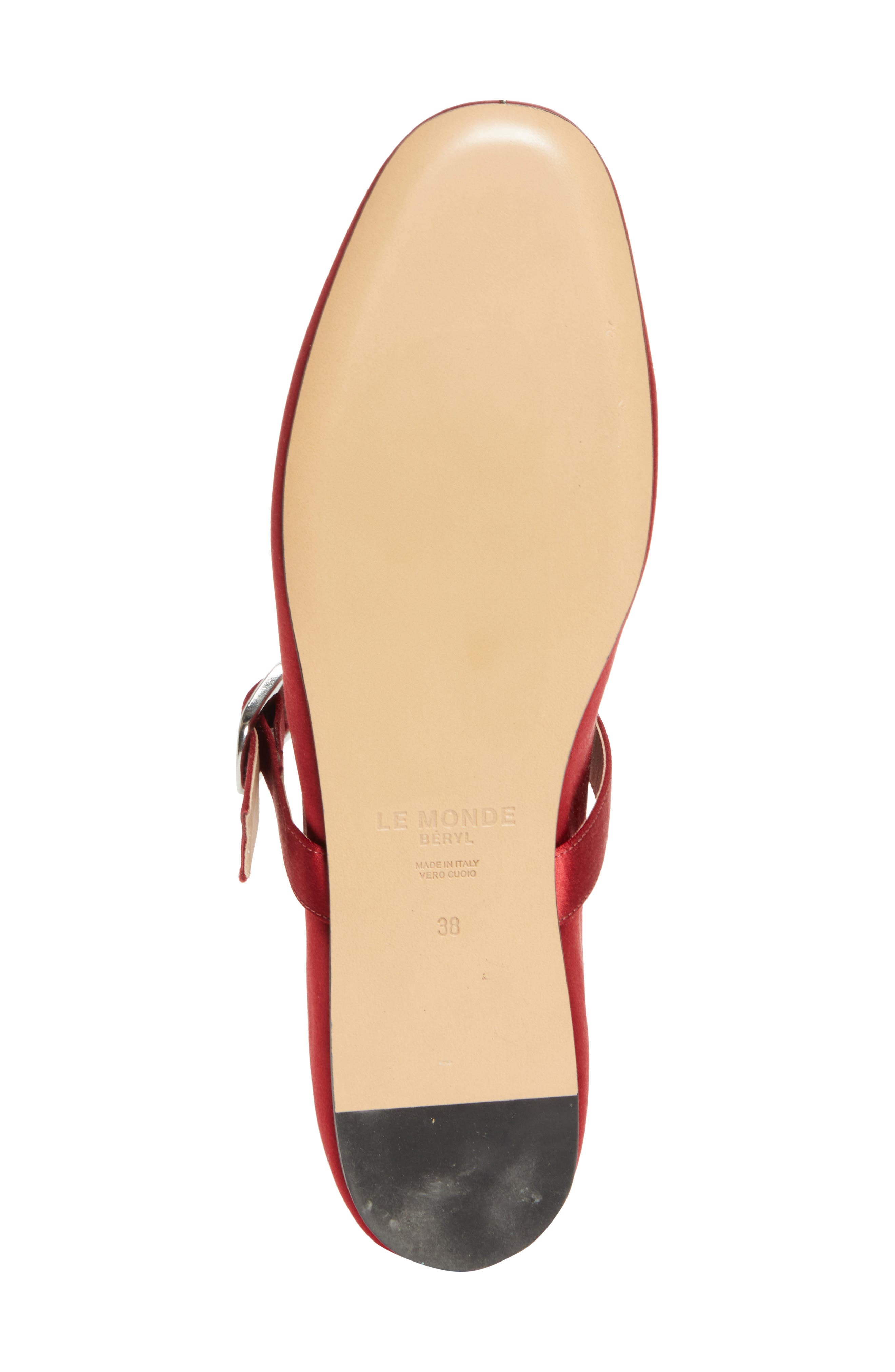 Le Monde Béryl Stella Mary Jane Flat, Alternate, color, Tomato