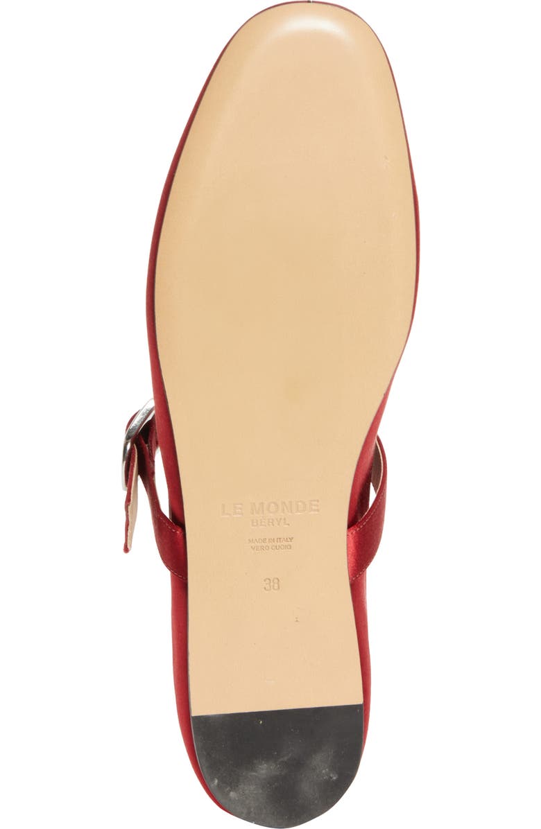 Le Monde Béryl Stella Mary Jane Flat, Alternate, color, Tomato