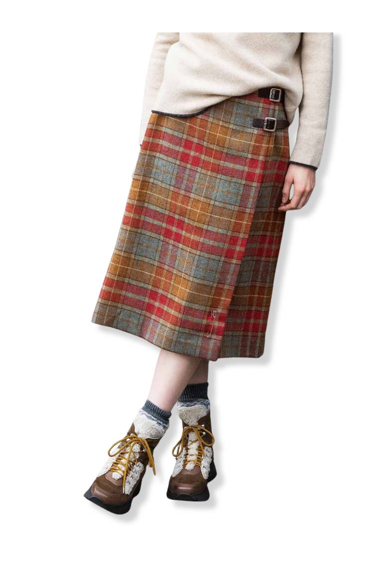 British Midi Celt Kilt, Main, color, Autumn Tartan
