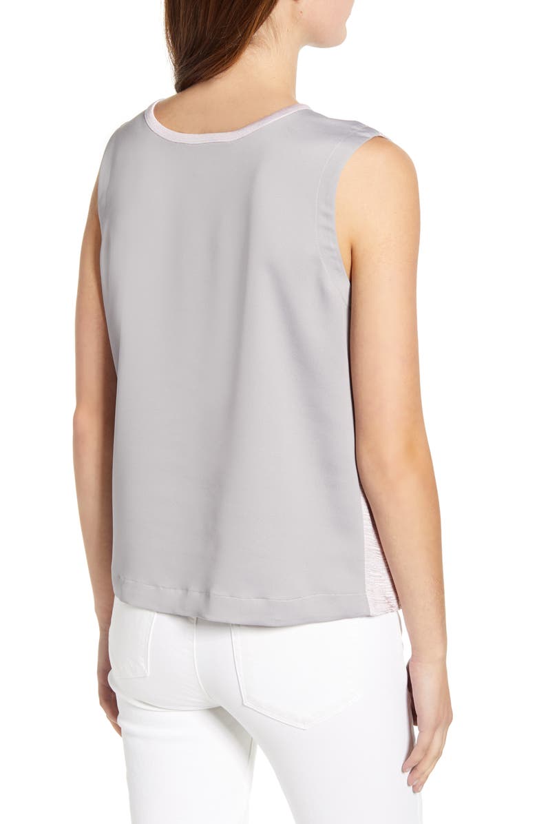 Ming Wang Reversible Crewneck Tank, Alternate, color, 